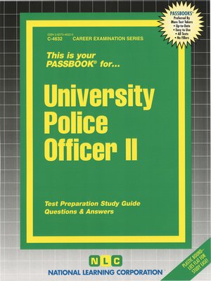 cover image of University Police Officer II
